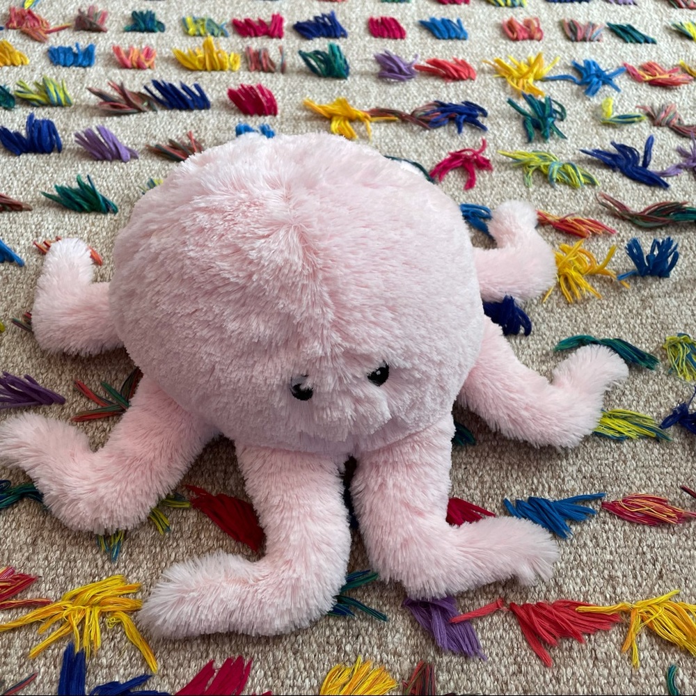 Squishable - pink octopus
